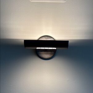 SOLD SOLD SOLD TWO Modern Silver Wall Sconces